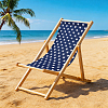 1Pc Star Pattern Chair Polycotton Cloth AJEW-GF0015-38C-5