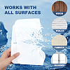 2Pcs 2 Styles PET Hollow Out Drawing Painting Stencils DIY-MA0003-49-3
