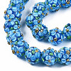 Handmade Lampwork Beads Strands LAMP-N021-015A-07-3