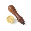 DIY Wood Wax Seal Stamp AJEW-WH0131-253-2