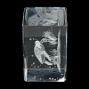 3D Laser Engraving Animal Glass Figurine LS-DJEW-R013-01D-3