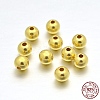 925 Sterling Silver Round Beads STER-E040-01B-2