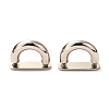 Zinc Alloy D Clasps PALLOY-A068-02P-1