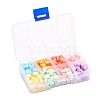 240Pcs 8 Colors Opaque Acrylic Multi-Strand Links MACR-YW0001-45-4