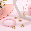 5Pcs Rack Plating Brass Pendants KK-BBC0015-10-4
