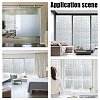 PVC Static Cling Non-Adhesive Window Film DIY-WH0326-43-8