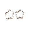 201 Stainless Steel Hoop Earrings EJEW-Z137-02P-05-4