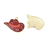 West Cowboy Theme Alloy Enamel Pendants ENAM-L056-01F-05-2