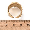 V-Shaped 304 Stainless Steel Cuff Ring Components SA-CBAC0DF-01B-G-3