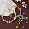 4 Style Luminous Acrylic & Plastic Beads LACR-YW0001-03-6