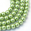 Baking Paint Glass Pearl Bead Strands X1-HY-Q003-3mm-26-1