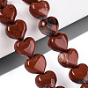 Natural Red Jasper Beads Strands G-T144-22A-03-1