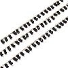 3.28 Feet Handmade Glass Beaded Chains X-CHC-I006-16J-3