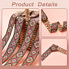 Ethnic Style Embroidery Polyester Ribbons OCOR-WH0070-10F-08-4