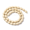 Natural Fossil Beads Strands G-F808-D01-01-3