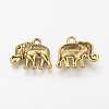 Tibetan Style Alloy Charms Pendants TIBEP-A124745-AG-LF-2