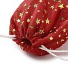 Gold Stamping Christmas Velvet Storage Bags ABAG-Q053-01A-03A-3