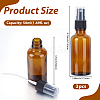 Glass Essential Oil Empty Spray Bottles MRMJ-GF0001-70B-2