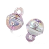 UV Plating Rainbow Iridescent Transparent Acrylic Pendant OACR-P010-06C-2