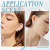 DICOSMETIC DIY Blank Half Round Clip-on Earring Making Kits DIY-DC0001-59-6