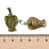 Natural Unakite Pendants G-B127-10P-07-4