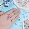 80Pcs Teardrop Electroplated Transparent Glass Charms GLAA-PA0001-68-3