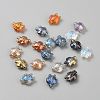 Electroplated Glass Beads GLAA-CJC0013-13C-1