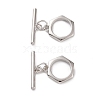 Brass Toggle Clasps KK-E068-VC179-2