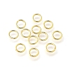 Brass Open Jump Rings X-KK-V007-004G-06-1