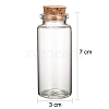 Glass Jar Glass Bottles Bead Containers AJEW-S074-02G-3