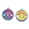 Rainbow Color Alloy Pendants PALLOY-N156-160-NR-1