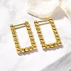 304 Stainless Steel Hoop Earrings for Women EJEW-M068-08A-G-1