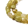 Natural Yellow Opal Beads Strands G-P497-01E-02A-4