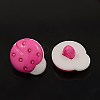 Acrylic Shank Buttons BUTT-E008-A-02-2