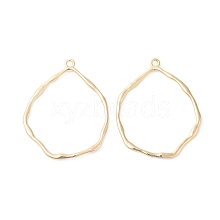 Brass Open Back Bezel KK-O144-03G