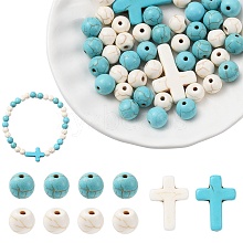 DIY Cross Bracelet Making Kit DIY-YW0007-74