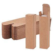 Kraft Paper Jewelry Boxes CON-WH0085-62