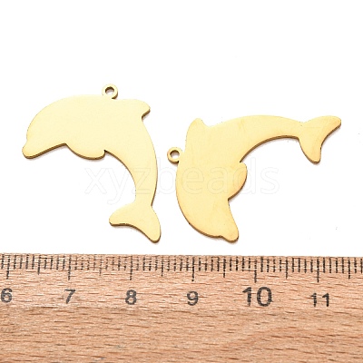 201 Stainless Steel Pendants SA-CBA49C1-09G-1