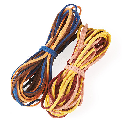 2 Bundles Faux Suede Cord Sets LW-TA0001-08B-1