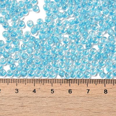 Transparent Glass Round Seed Beads SEED-B001-05A-19-1