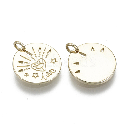 Brass Pendants KK-R137-003-NF-1