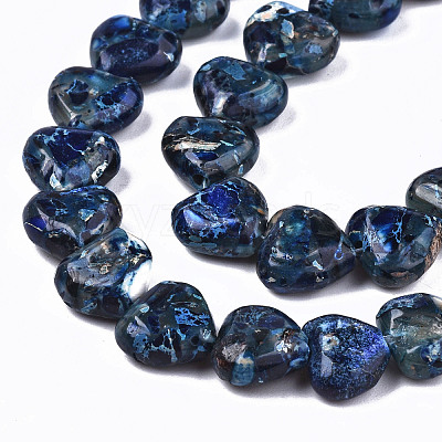 Natural Imperial Jasper Beads Strands G-S366-065E-1