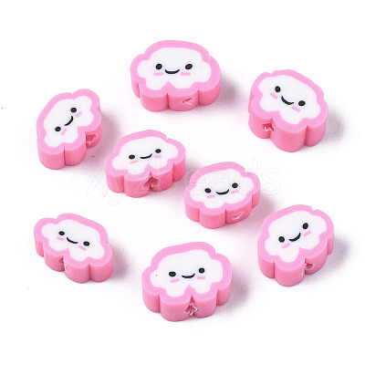 Handmade Polymer Clay Beads CLAY-N008-033F-1