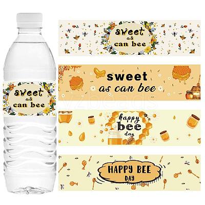 1 Bag Self-Adhesive Plastic Labels Stickers DIY-CN0002-09A-1