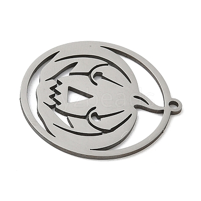 201 Stainless Steel Pendants STAS-G366-02P-04-1