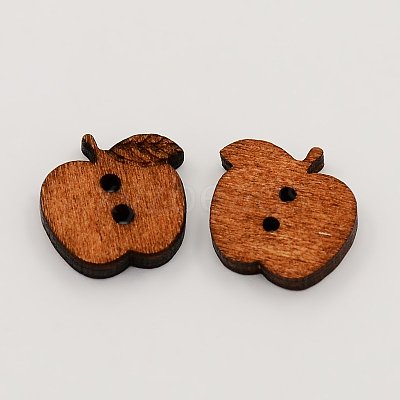 2-Hole Wooden Buttons X-BUTT-N003-23-1