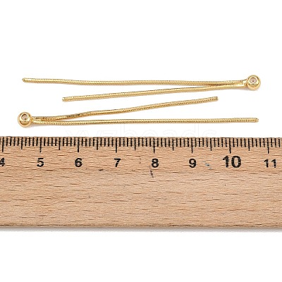 Brass Earring Nuts KK-H536-05G-1