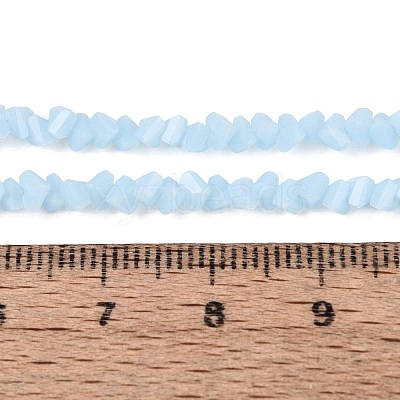 Opaque Glass Beads Strands GLAA-N019-3mm-16-1