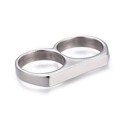 Tarnish Resistant 304 Stainless Steel Finger Rings RJEW-O032-13P-21.5mm-1