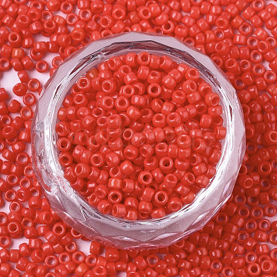 Baking Paint Glass Seed Beads SEED-S042-05A-05-1